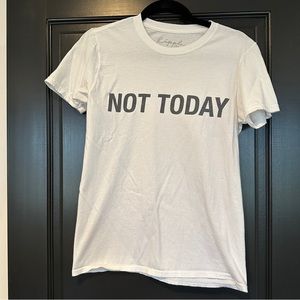 Slogan T shirt